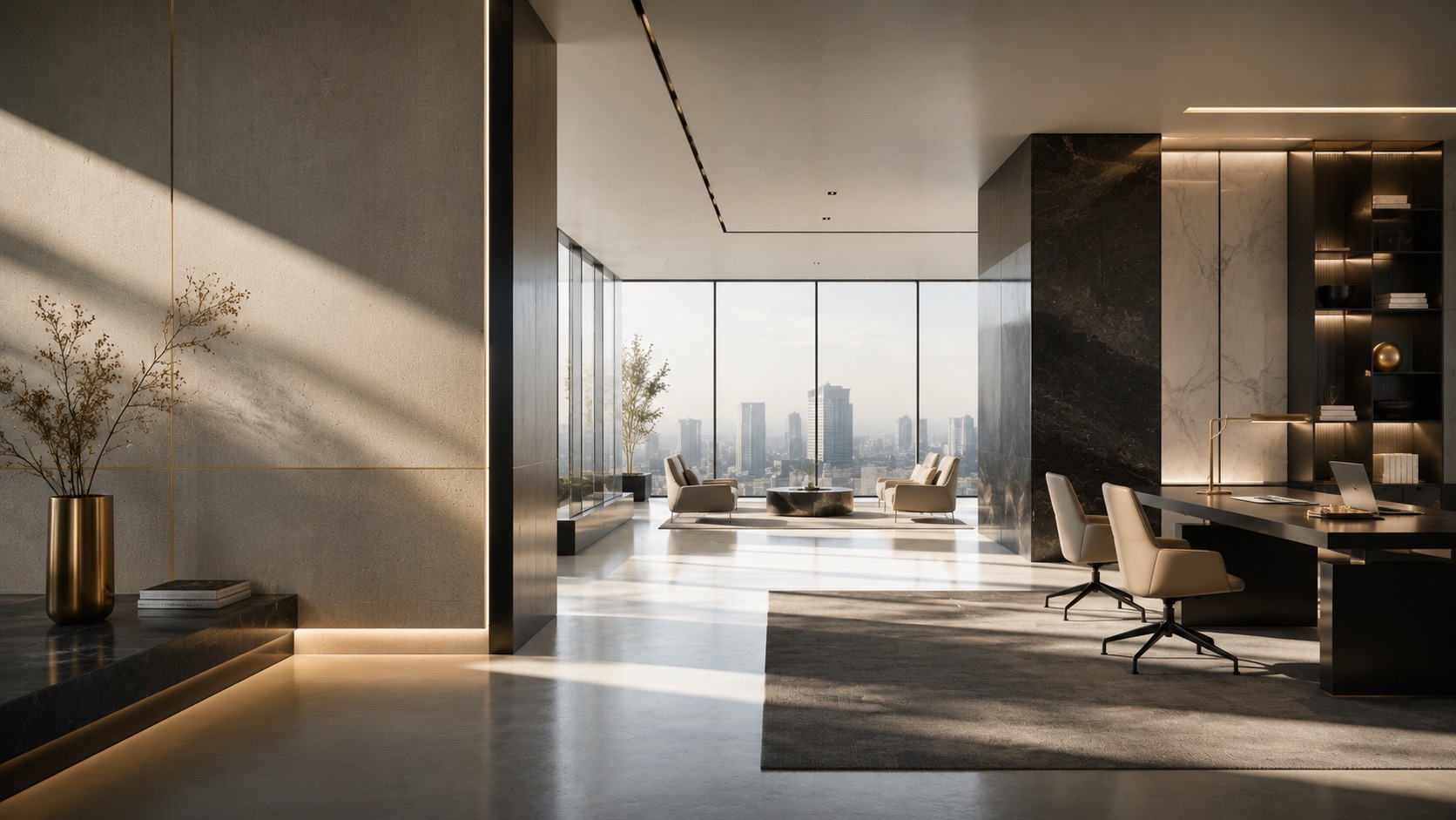 Executive office interior